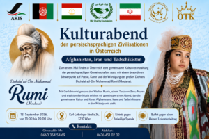Kulturabend der persischsprachigen Zivilisationen in Österreich