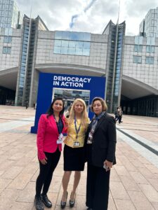 AKIS Deputy Chairwoman and Representatives Participate in an Event at the European Parliament 🇪🇺